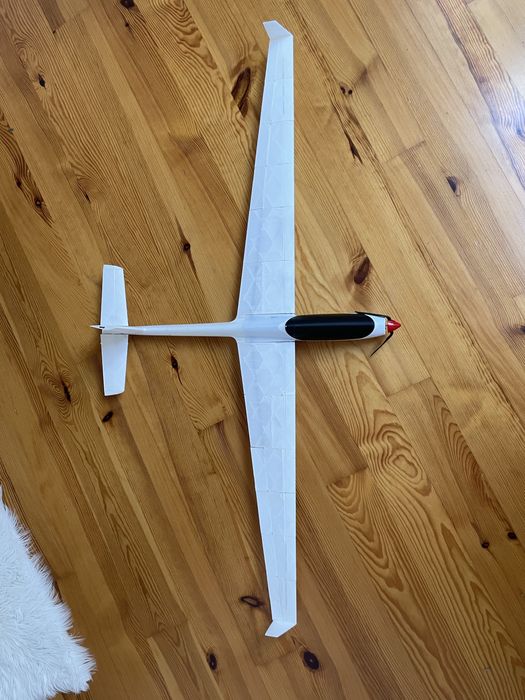 swift s-1 szybowiec samolot rc druk 3d