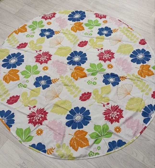 Кругла скатертина на стіл діаметром 160 см поліестр накриття для столу