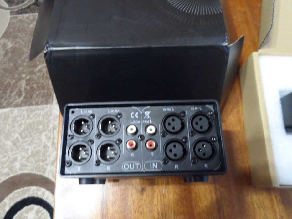 Aвдіо комутатори Nobsound 3-IN-3-OUT XLR Balanced / RCA і LYNEAUDIO 2- IN - 2 - out аудіо-перемикач