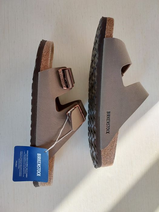 Birkenstock Arizona Bs 44 Mocca brązowo beżowe