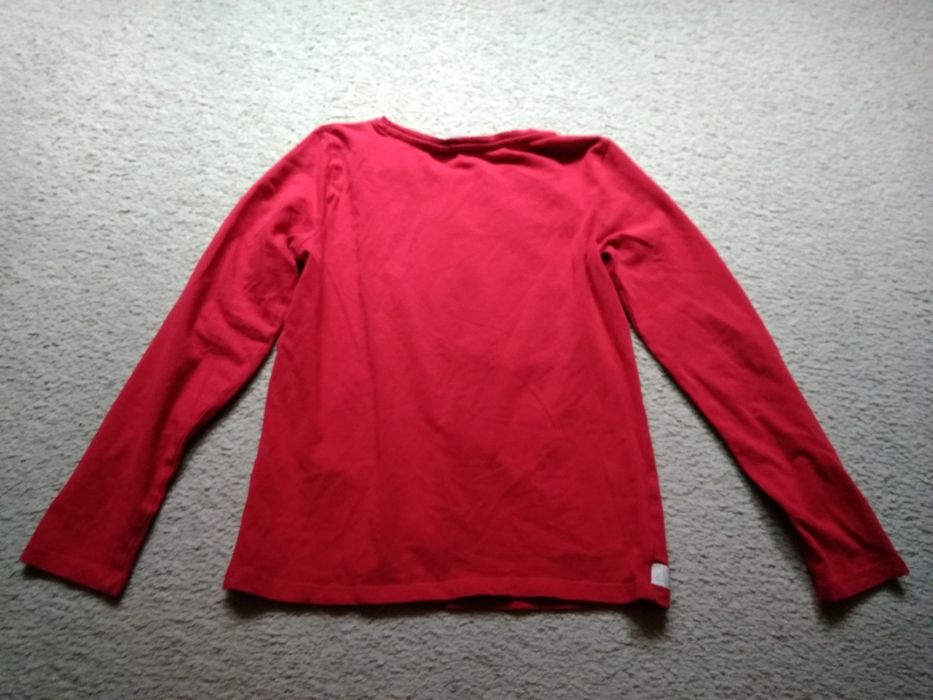 Koszulka bluzka świąteczna H&M 122/128