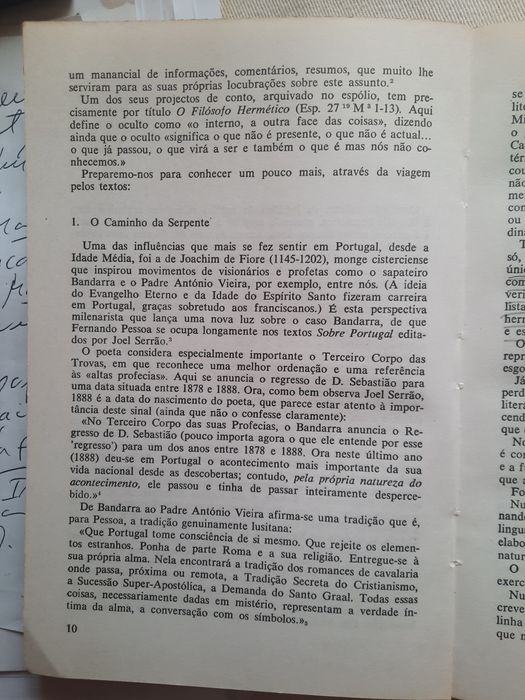 Fernando Pessoa e a Filosofia Hermética da autora Yvette Centeno