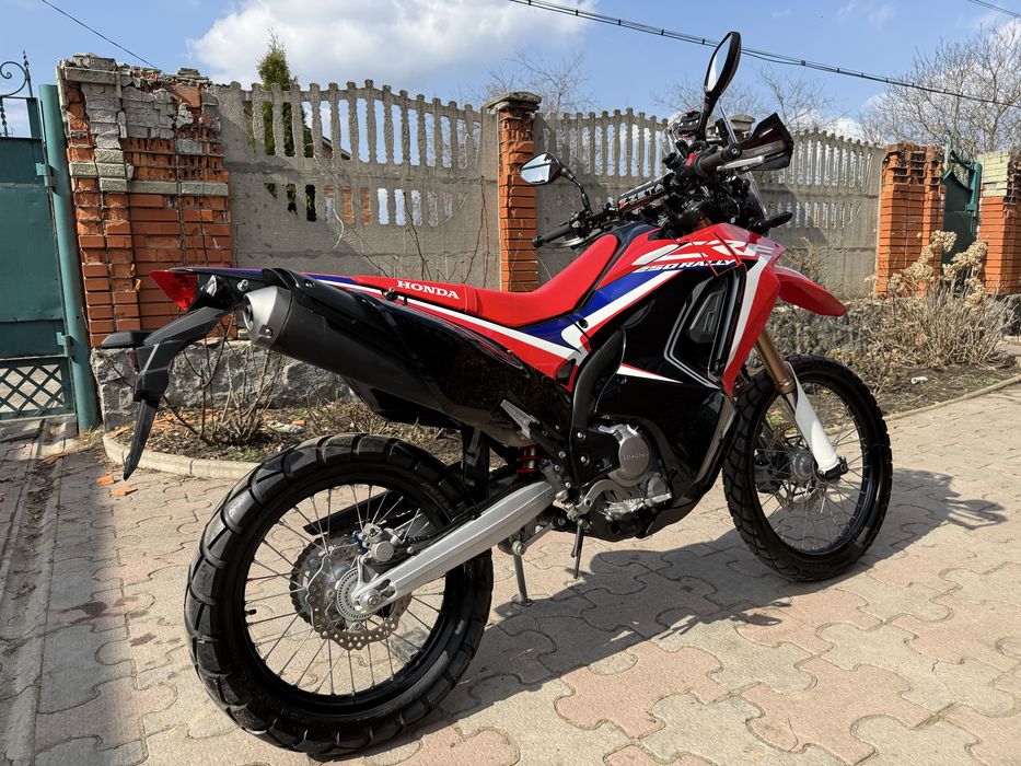 Honda CRF 250 rally розмитнений