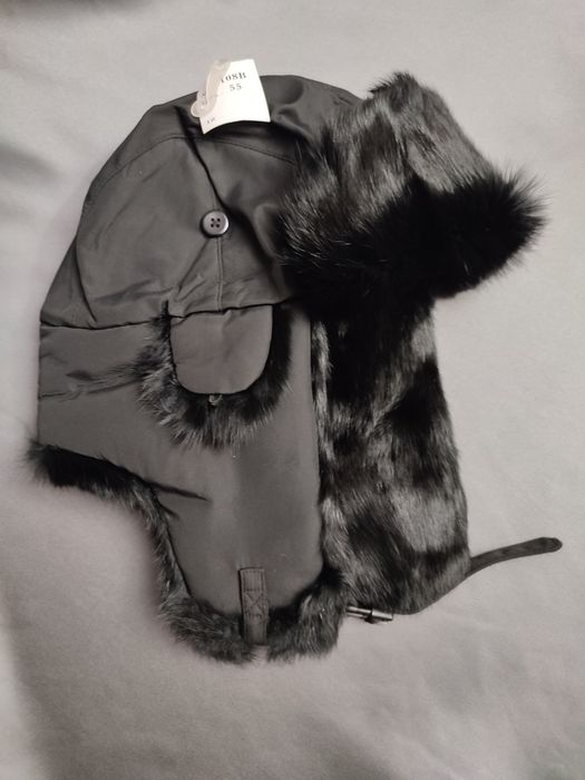 Нова тепла вушанка шапка ушанка