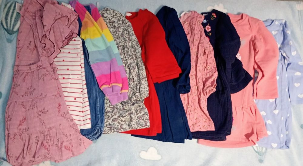 Ogromna paka ubrań r. 98-104