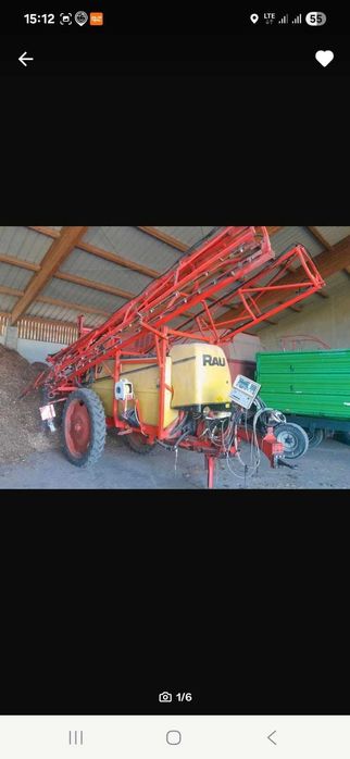Opryskiwacz Rau, Kverneland ,3500L.1200L 28m, 21m