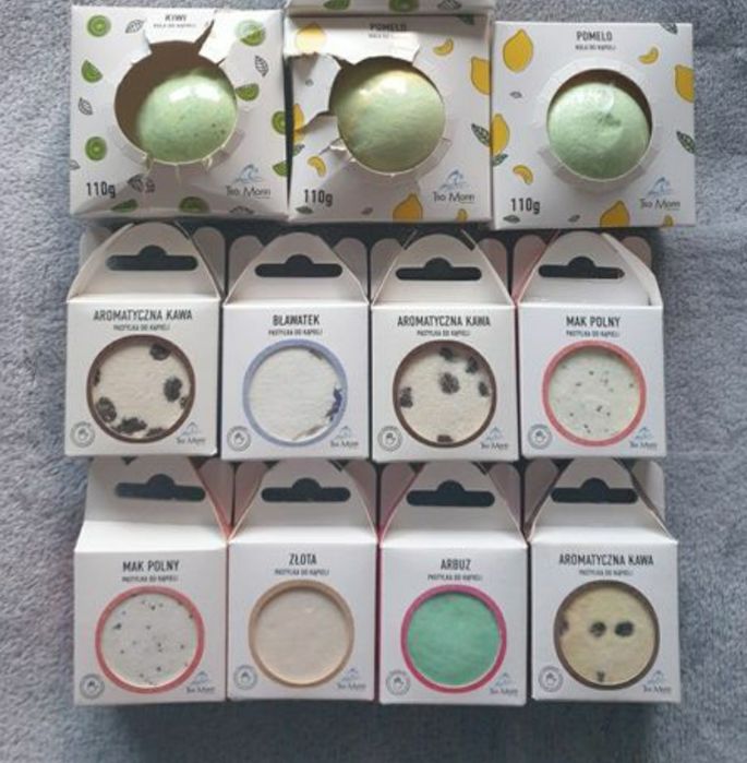 Wysyłka 1zł Kule pastylki do kąpieli kula musująca pastylka tso moriri