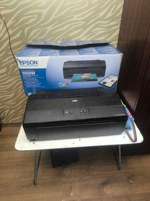 Принтер А3+ Epson Stylus Photo 1500W із СНПЧ