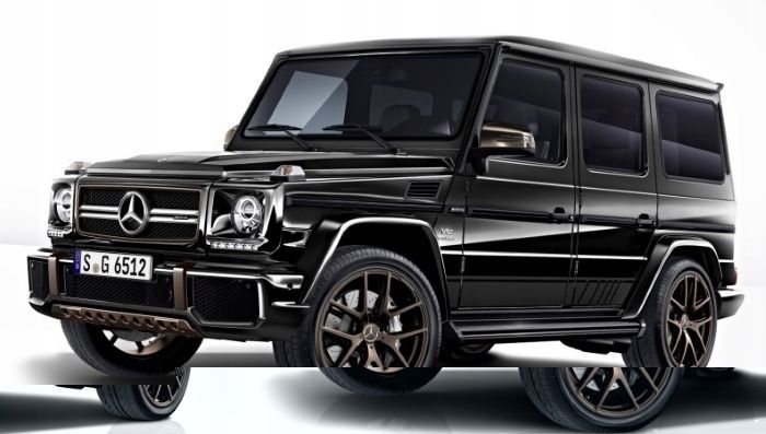 Dokładka zderzaka daszek MERCEDES G W463 wzór AMG BRABUS G65 G63 G500