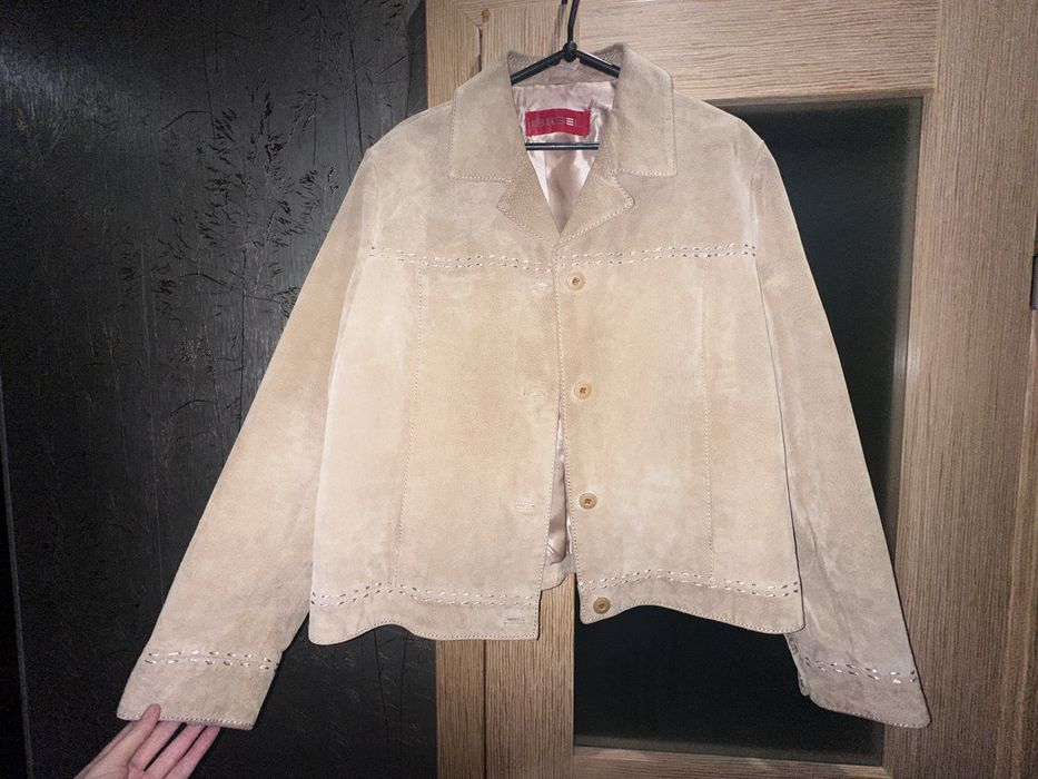 Куртка из натуральной замши