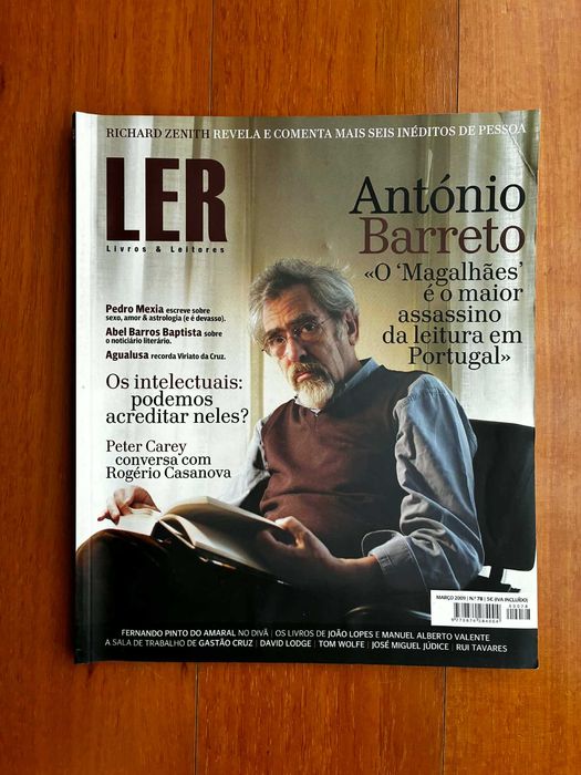 Revista LER - António Barreto