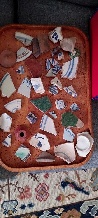 Muitos Faianca cacos seculo 18 Castelo