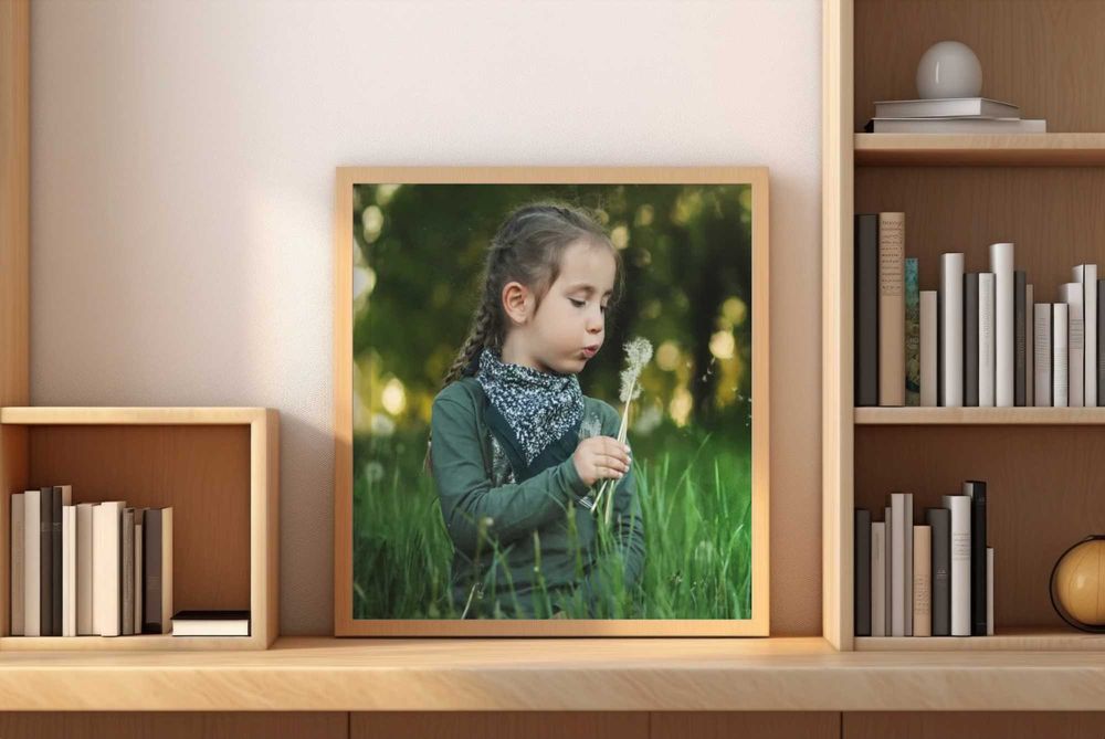 Plakat na wymiar 60x60 cm Fotoplakat ze zdjęcia Wydruk na ścianę