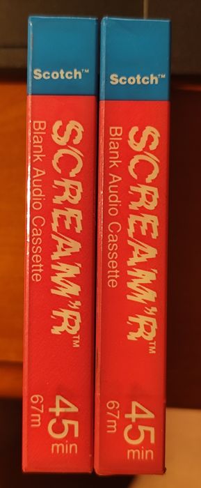 Nowe kasety Scotch SCREAM'R' 45