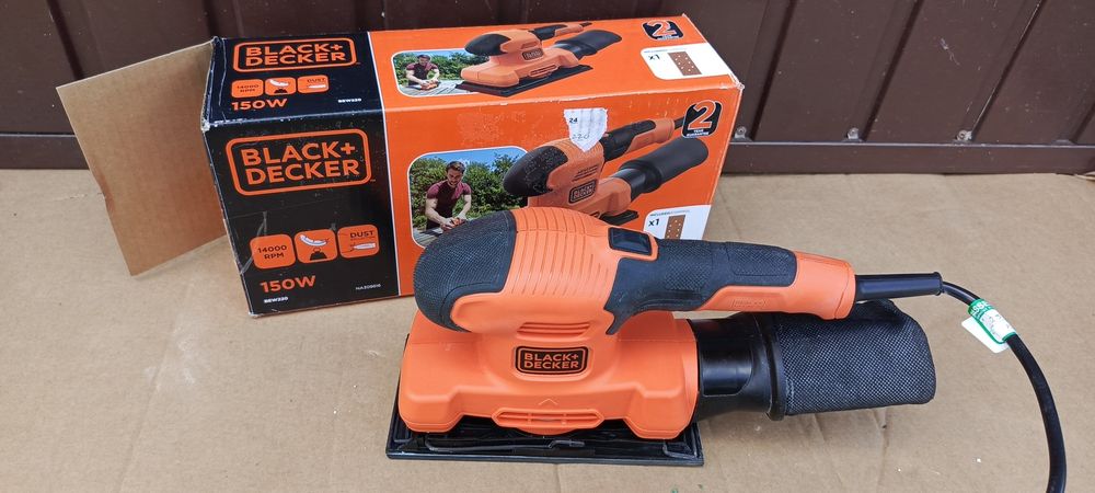 Szlifierka oscylacyjna Black decker