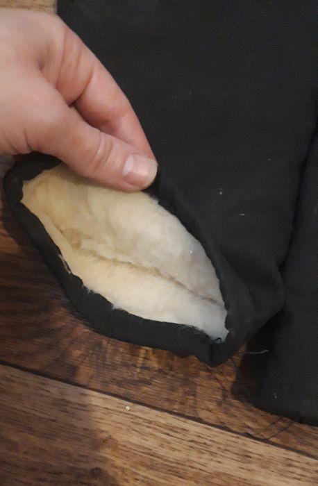 Рабочие рукавицы на овчине