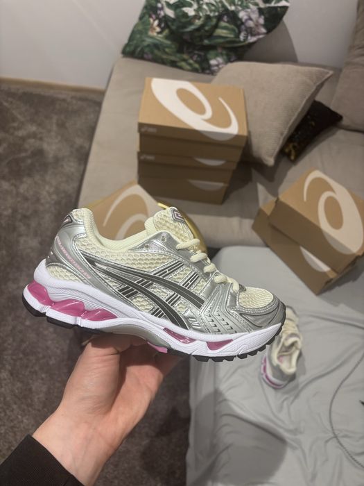 Buty asics gel kayano 14 silver/pink