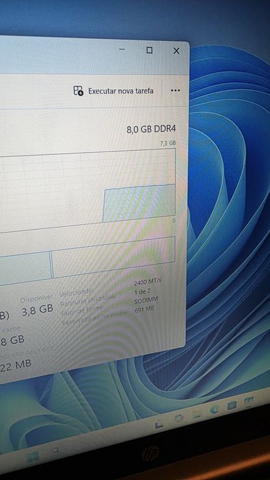 HP 15s-eq ryzen 7 5700u 8gb ddr4 256gb m2