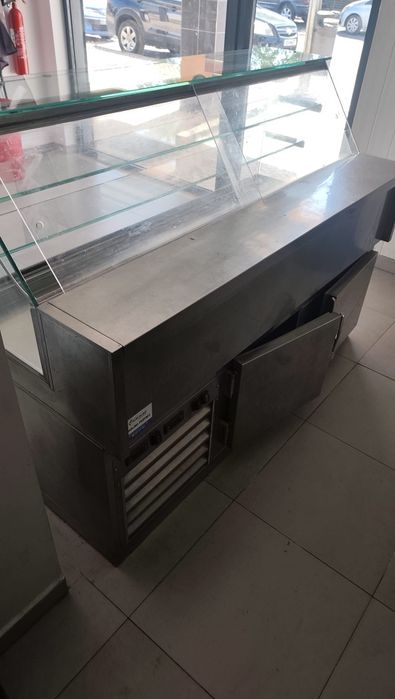 Equipamento de cafe Vitrine balcão frigorífico