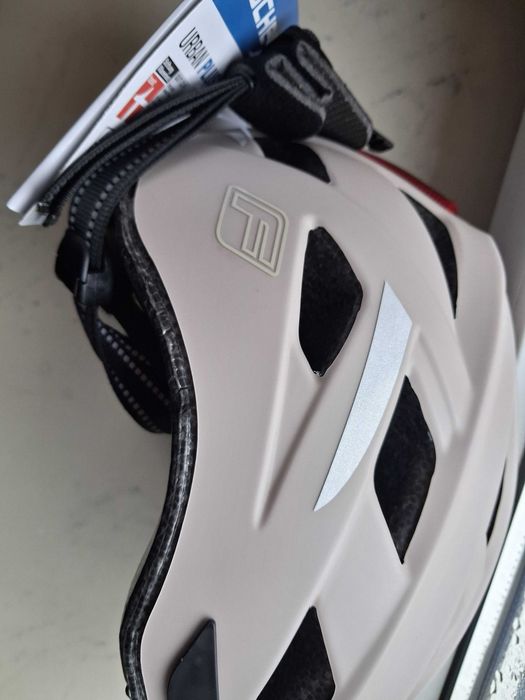 KASK rowerowy Fischer URBAN PLUS DALLAS z oświetleniem S/M 52-59 cm