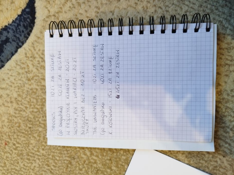 Ksiazka po angielsku I po polsku