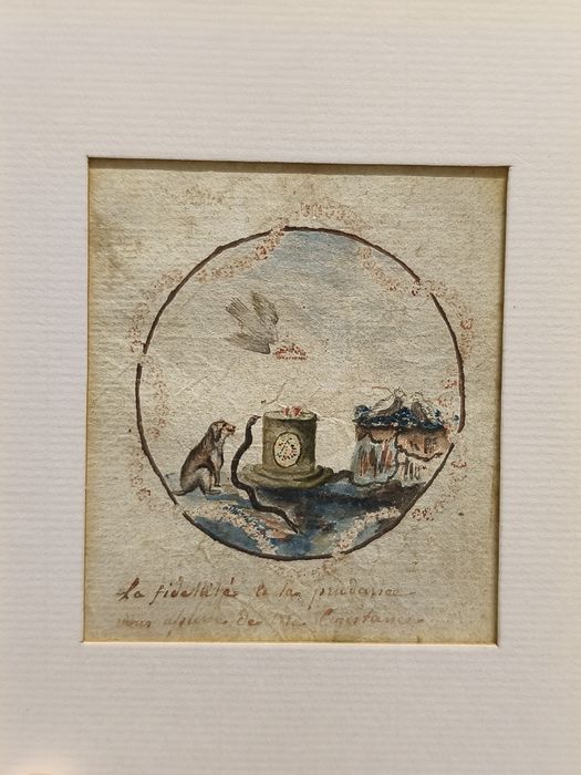 Emblema Filosófico-Alquímico, séc. XVIII