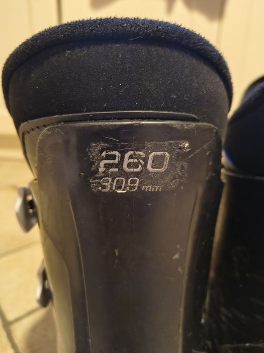 Buty narciarskie Tecnopro  skorupa 309 wkładka 260 rozmiar38/39