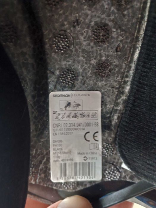 Kask jeździecki toczek rozmiar M