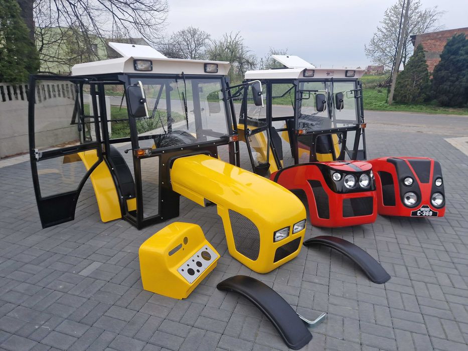 Kabina C360 C330 maska błotniki URSUS C-360 C-330 MF235 MF255 DOSTAWA