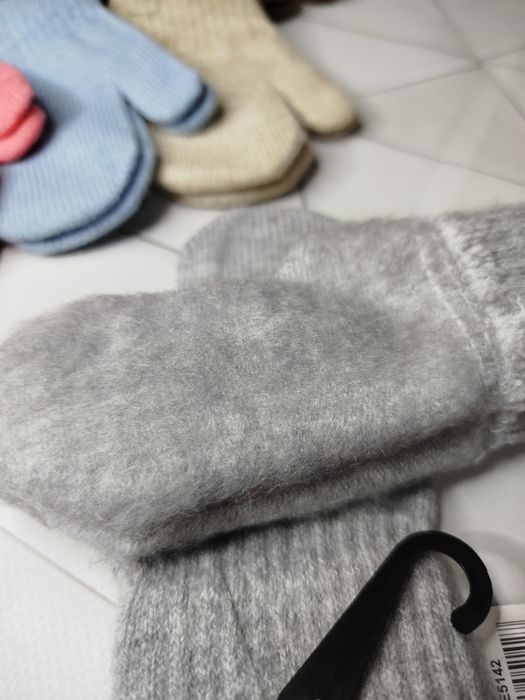 Дитячі рукавички  одинарні з начосом всередині 2-4 і 4-6 років