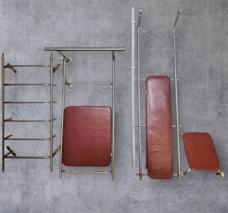 Шведская стенка "Здоровье" металлическая бу