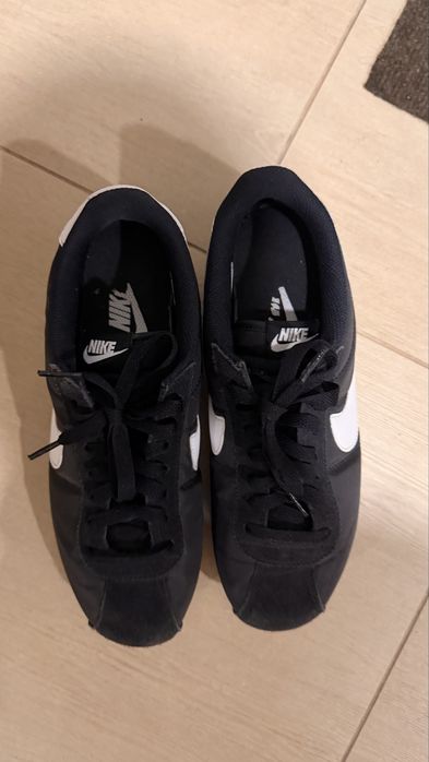 Nike Cortez black nylon