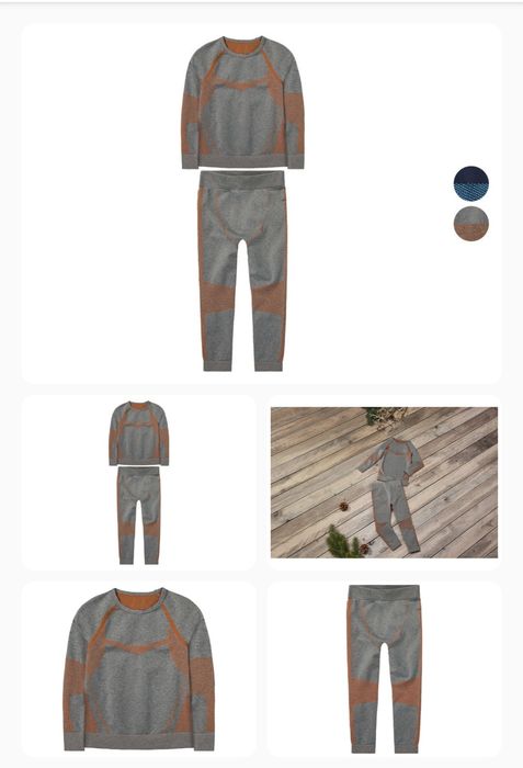 Термобілизна зональна безшовна преміум класу Lupilu/Crivit 86-164