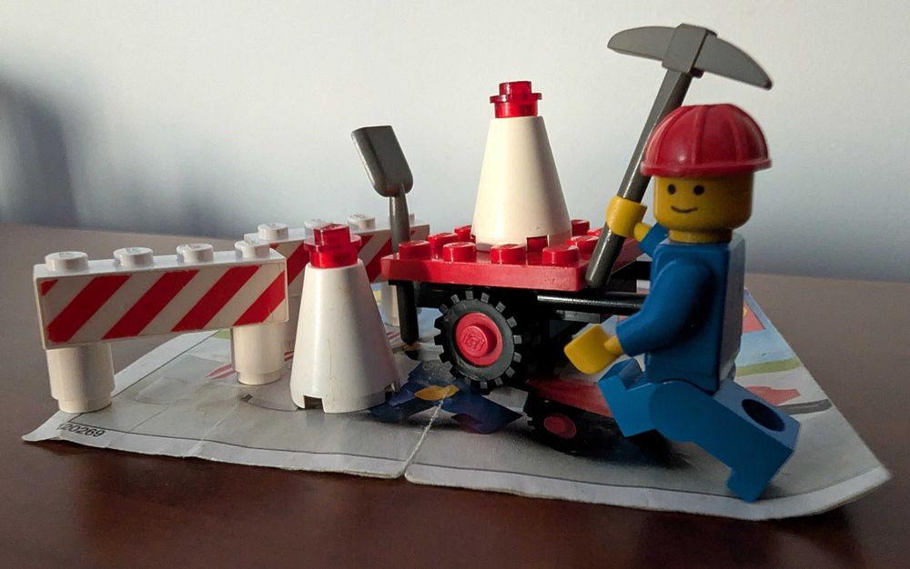 Lego 6606 Prace Drogowe Kompletny