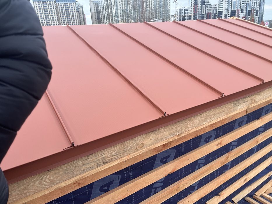 Металлочерепица Кликфальц Профнастил Металлопрофиль ФальцНастил Монтаж