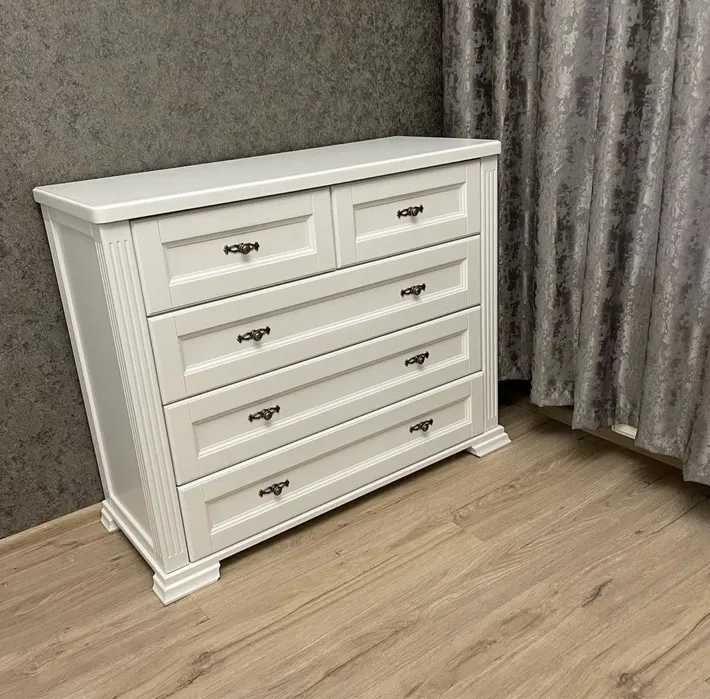 Дерев'яне ліжко Айрін (160*200) з масиву вільхи, від виробника.