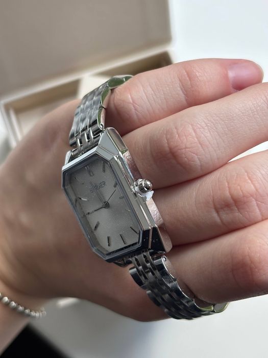 Годинник BURKER Isabell Silver жіночий (подарунок подрузі/мамі/дівчині)
