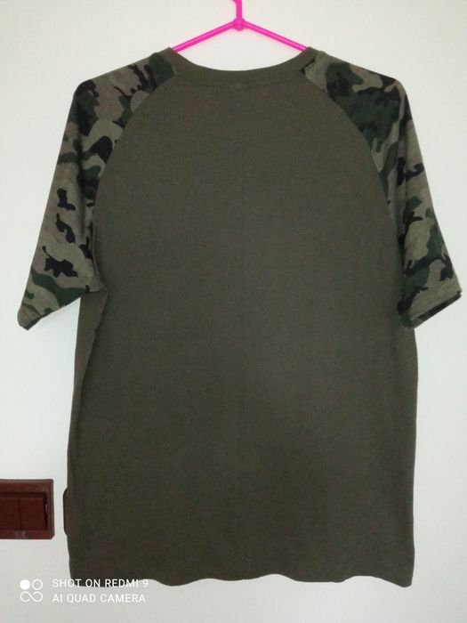 SHEIN t-shirt męski moro S