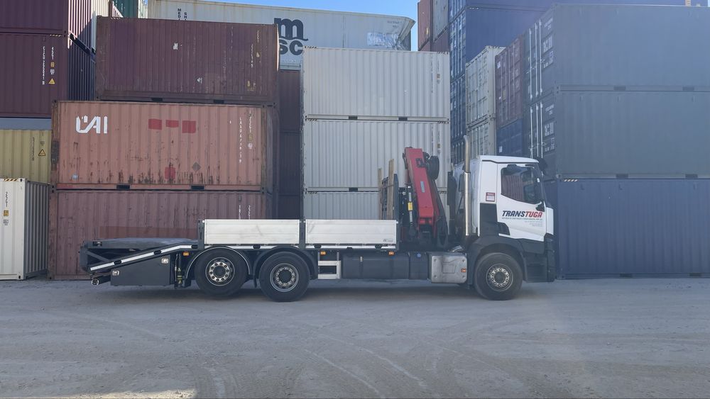 Aluguer Camião Grua 20M C/Rampa