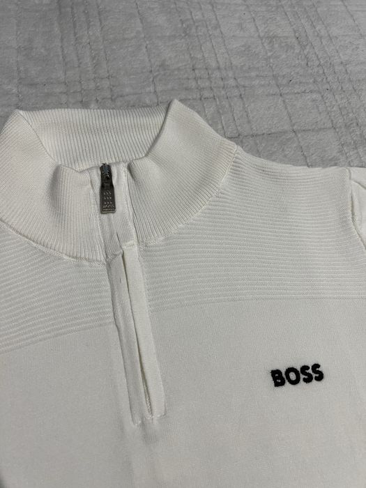 Sweter męski Boss biały M L XL