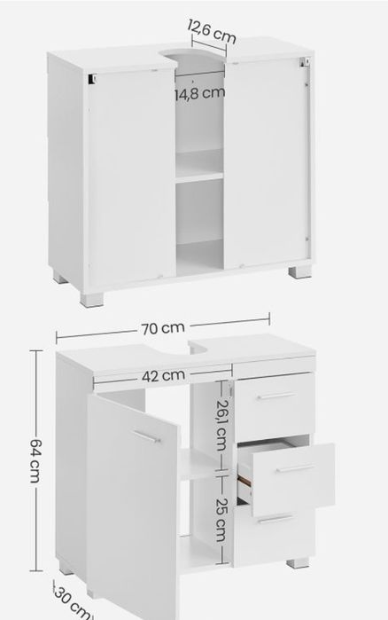 Armário para lavatório
