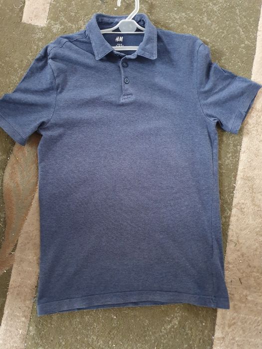 Bawełniana koszulka polo XS męska H&M