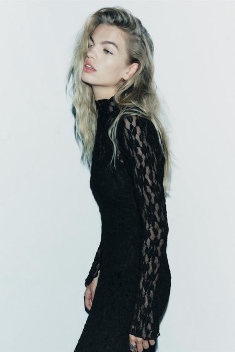 Платье чорное F&F