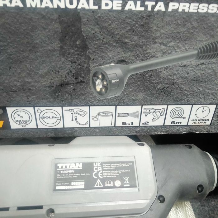 Myjka ciśnieniowa Akumulatorowa Titan