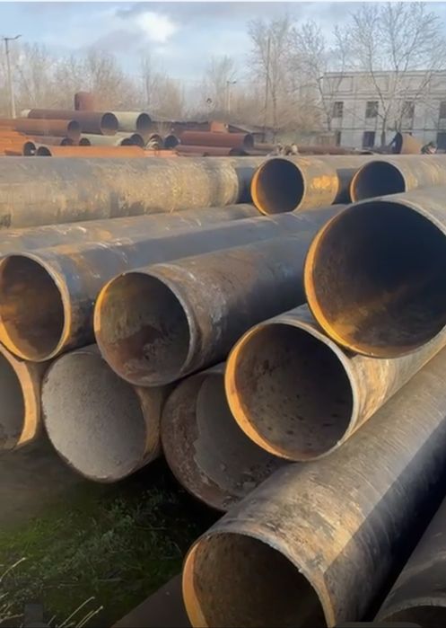 Труба б/в сталева 426 мм, довжина 11,5 м, стінка 8–9 мм