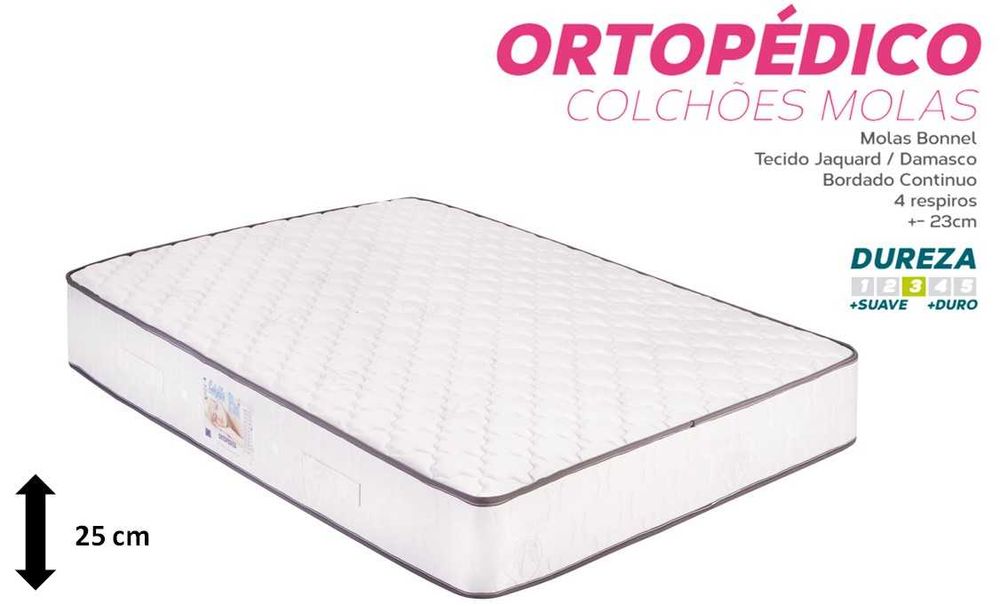Colchões Ortopedicos Novos todas as medidas c/entrega Grátis