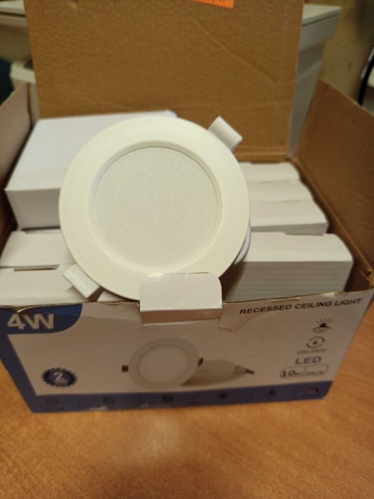 Komplet opraw ledowych oczko sufitowe 10szt Nowe!