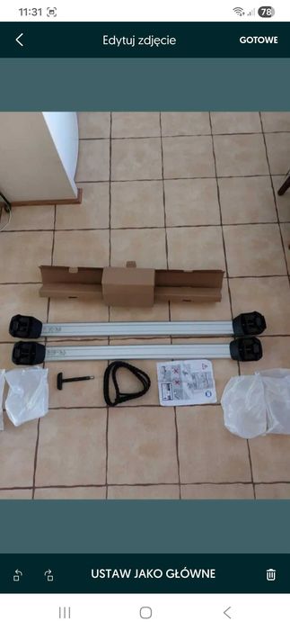 BELKI / relingi dachowe AUDI Q5 II FY   NOWE