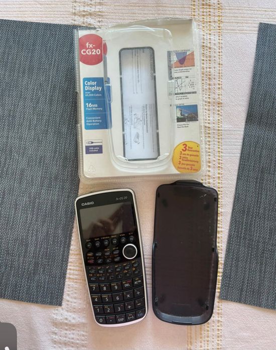 Calculadora Fx-CG20 Casio
Calculadora científica
Como nova
Com modo de exame