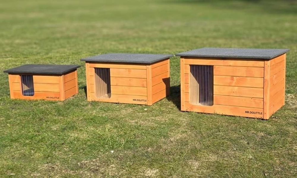 Buda dla psa kota GRATISY ocieplana drewniana nowa solidna domek pies